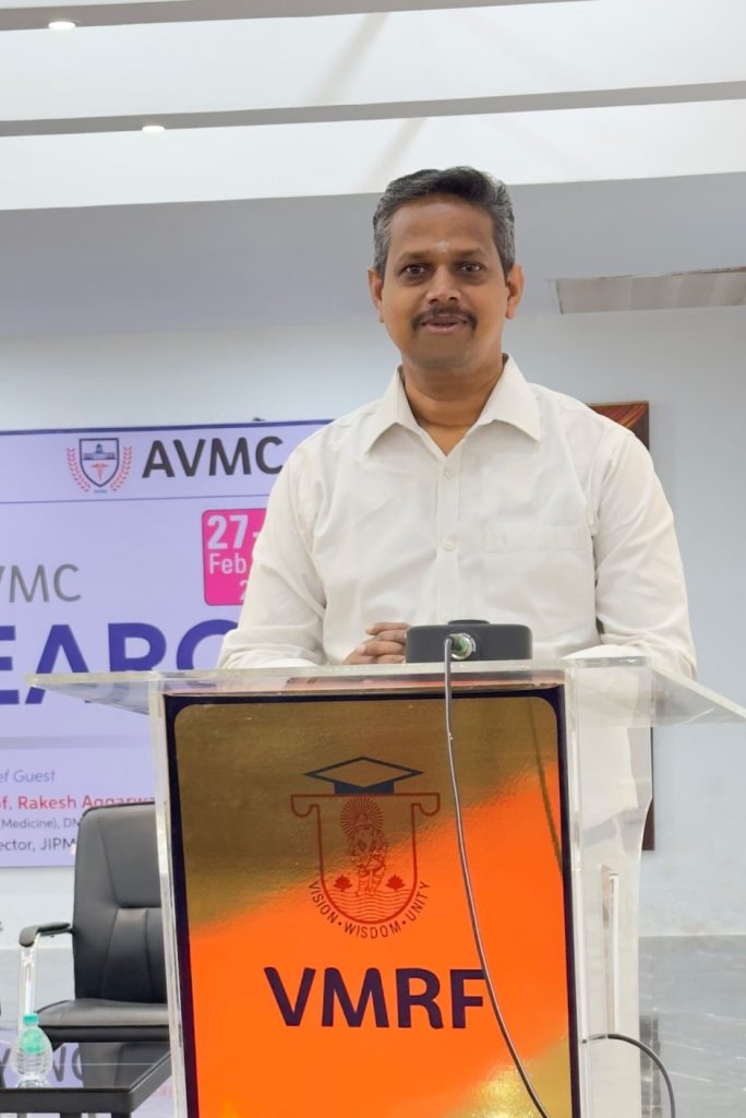 Dr. Ravikumar Sambandam, M.Sc., PhD